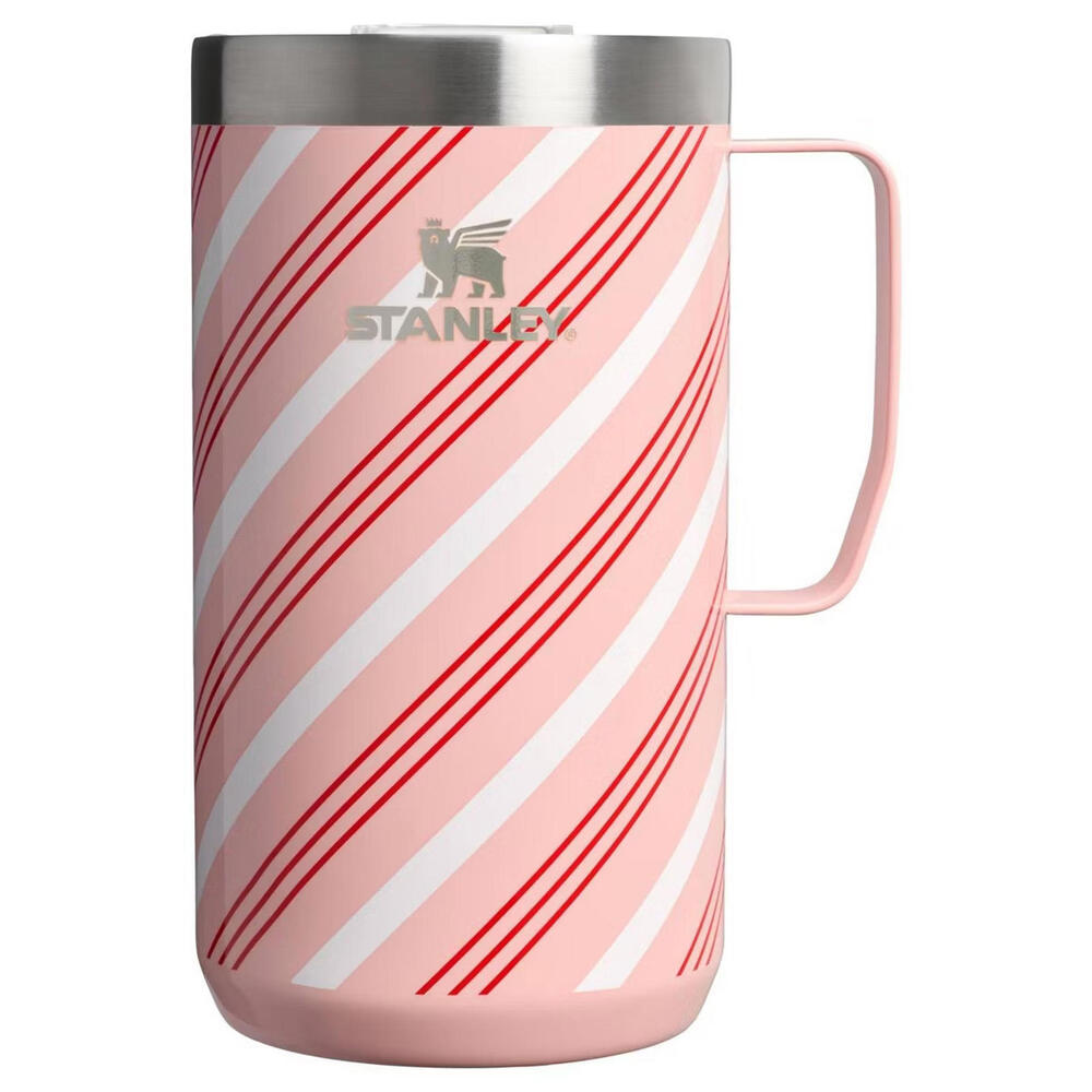 🎄🍥 Strawberry Twist - Stanley 24oz Everyday Mug 🔥 Target Holiday Exclusive!